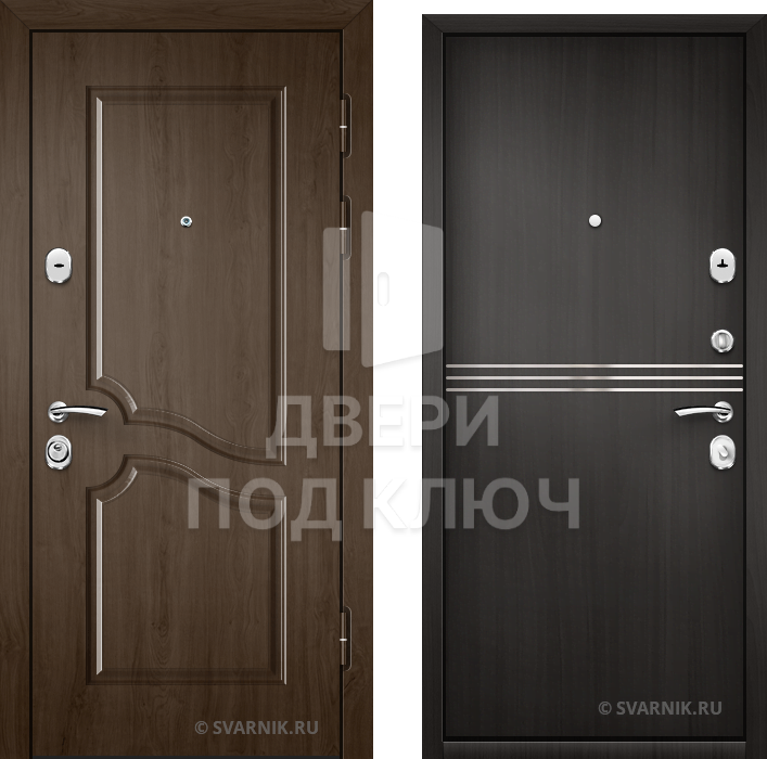 Входная усиленная дверь в дом ДПК-9202